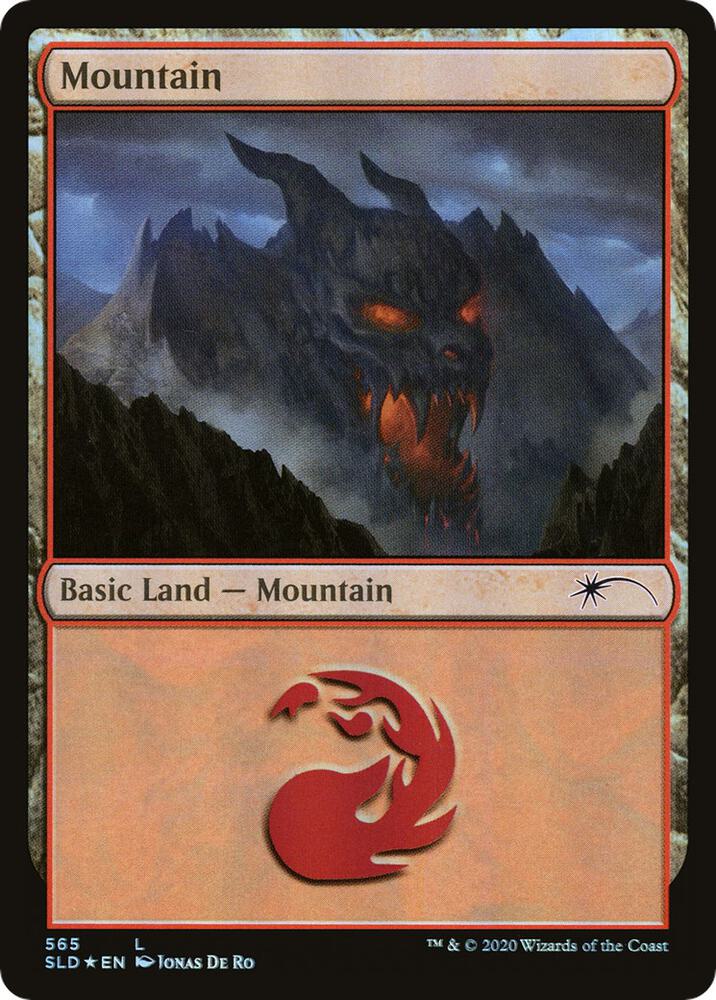 Mountain 565 565 (Secret Lair Drop Series)  - Foil | Good Games Adelaide SA