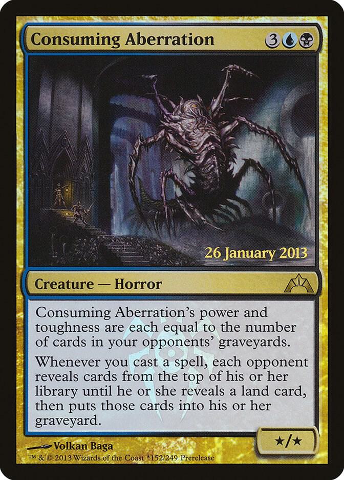 Consuming Aberration GTC 152 (Prerelease Cards)  - Foil | Good Games Adelaide SA