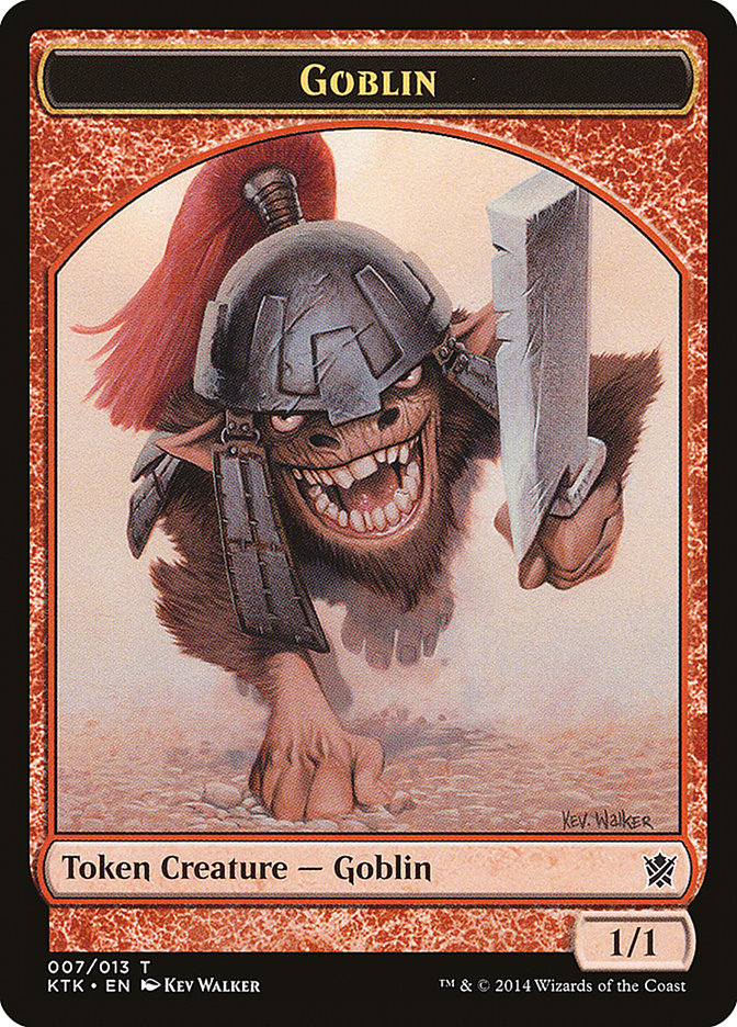 Goblin Token [Khans of Tarkir Tokens] | Good Games Adelaide SA