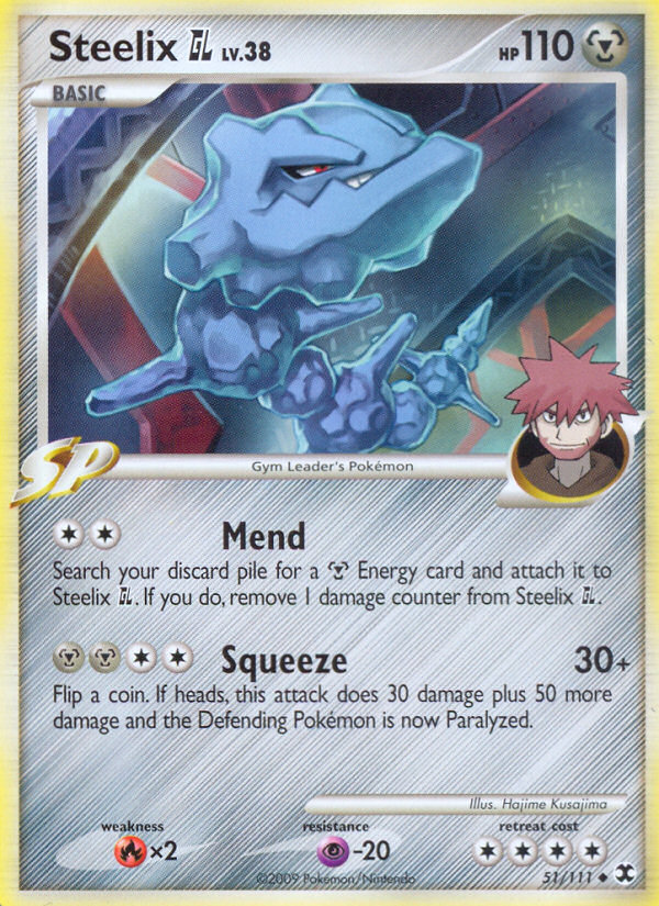 Steelix GL (51/111) [Platinum: Rising Rivals] | Good Games Adelaide SA