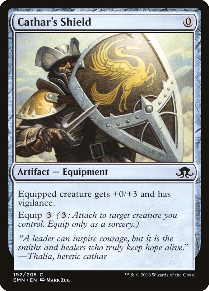 Cathar's Shield 192 (Eldritch Moon)  - Foil | Good Games Adelaide SA