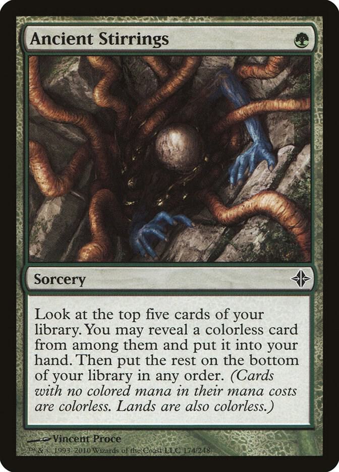 Ancient Stirrings 174 (Rise of the Eldrazi)  - Foil | Good Games Adelaide SA