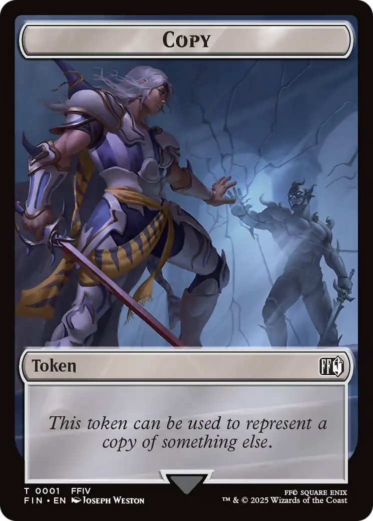 Hero (0004) // Copy (0001) Double-Sided Token [FINAL FANTASY Tokens] | Good Games Adelaide SA