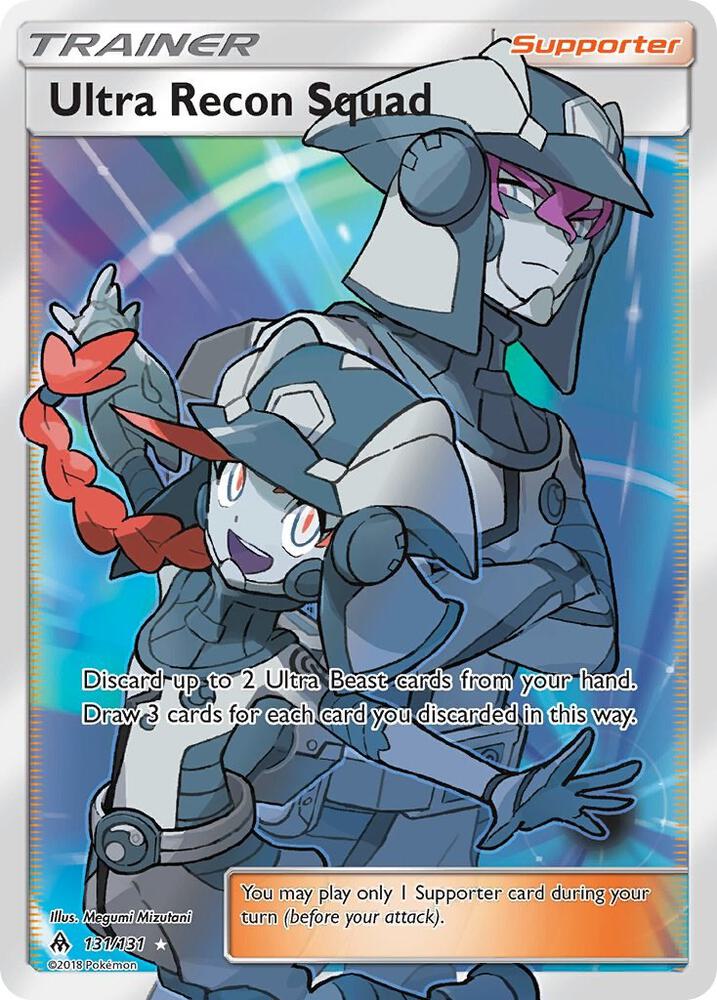 Ultra Recon Squad Full Art 131/131 (SM - Forbidden Light)  - Holofoil | Good Games Adelaide SA
