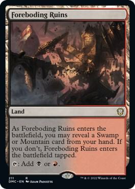 Foreboding Ruins 211 (Commander: Dominaria United)  | Good Games Adelaide SA
