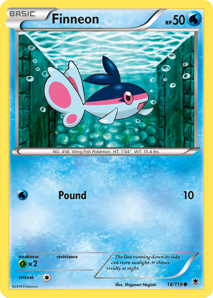 Finneon (18/119) [XY: Phantom Forces] | Good Games Adelaide SA
