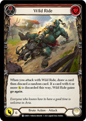 Wild Ride (Red) [EVR011] (Everfest)  1st Edition Rainbow Foil | Good Games Adelaide SA