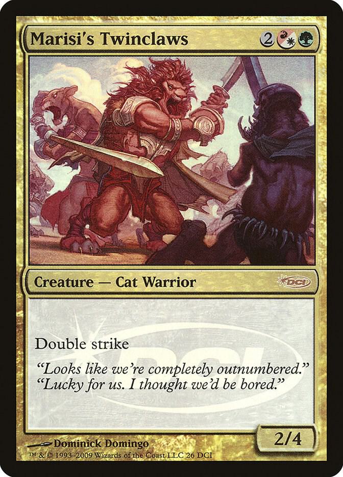 Marisis Twinclaws 26 (WPN & Gateway Promos)  - Foil | Good Games Adelaide SA