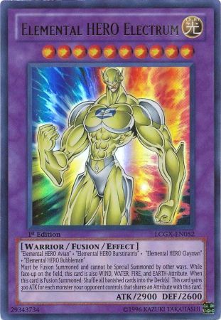 Elemental HERO Electrum [LCGX-EN052] Ultra Rare | Good Games Adelaide SA
