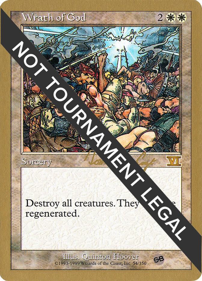 Wrath of God 2000 Tom van de Logt 6ED SB tvdl54sb/117 (World Championship Decks)  | Good Games Adelaide SA