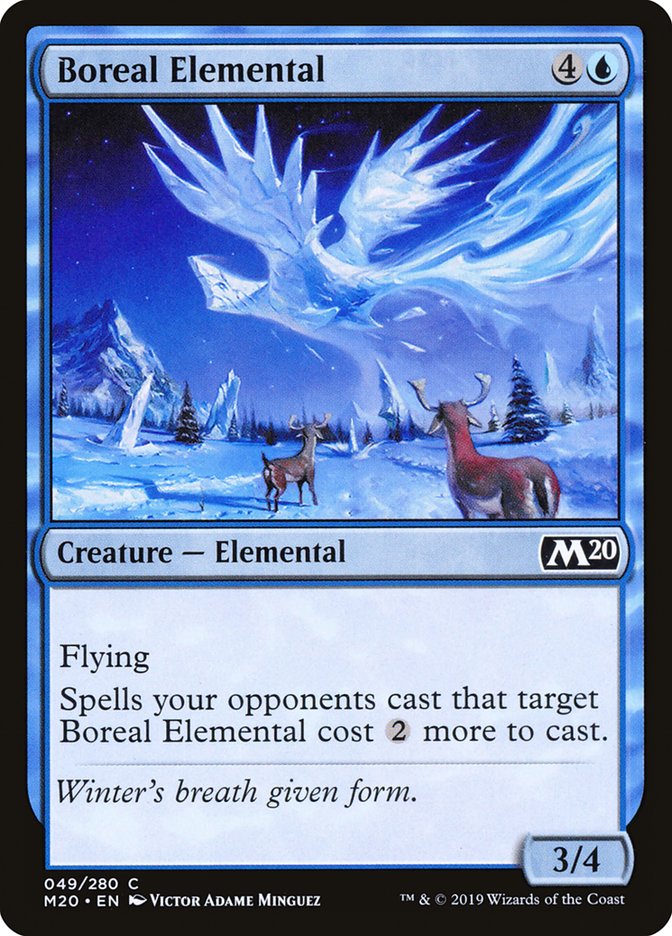 Boreal Elemental [Core Set 2020] | Good Games Adelaide SA