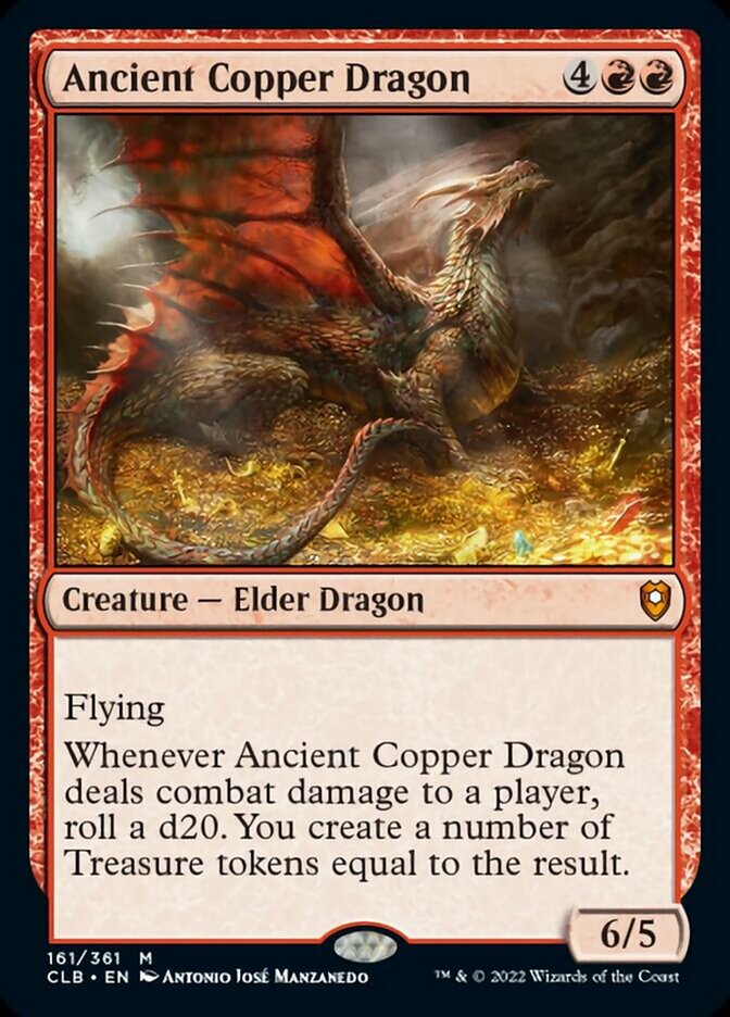 Ancient Copper Dragon [Commander Legends: Battle for Baldur's Gate] | Good Games Adelaide SA