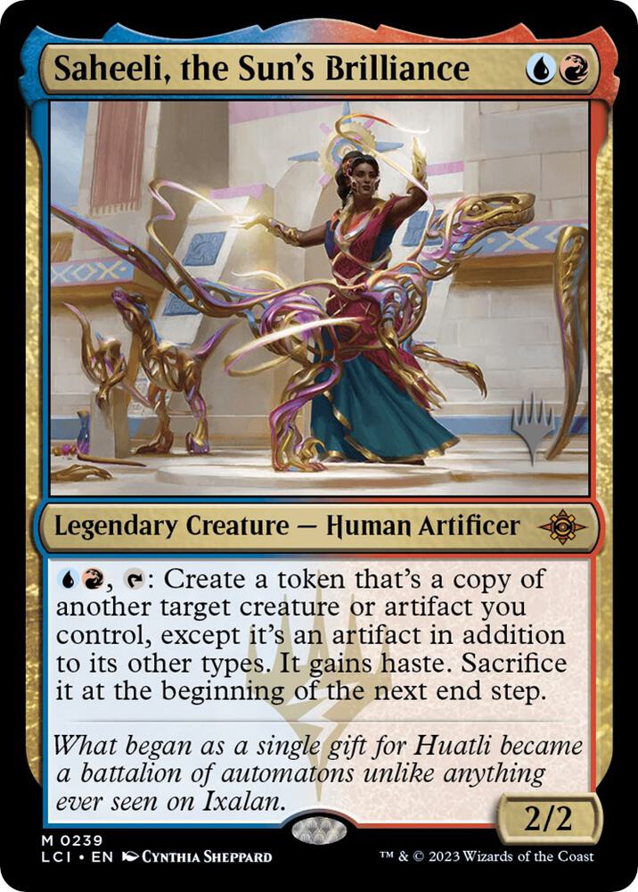 Saheeli the Suns Brilliance 239 (Promo Pack: The Lost Caverns of Ixalan)  - Foil | Good Games Adelaide SA