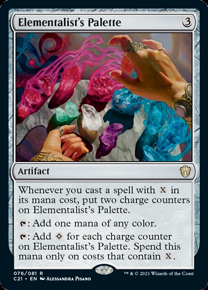 Elementalist's Palette [Commander 2021] | Good Games Adelaide SA