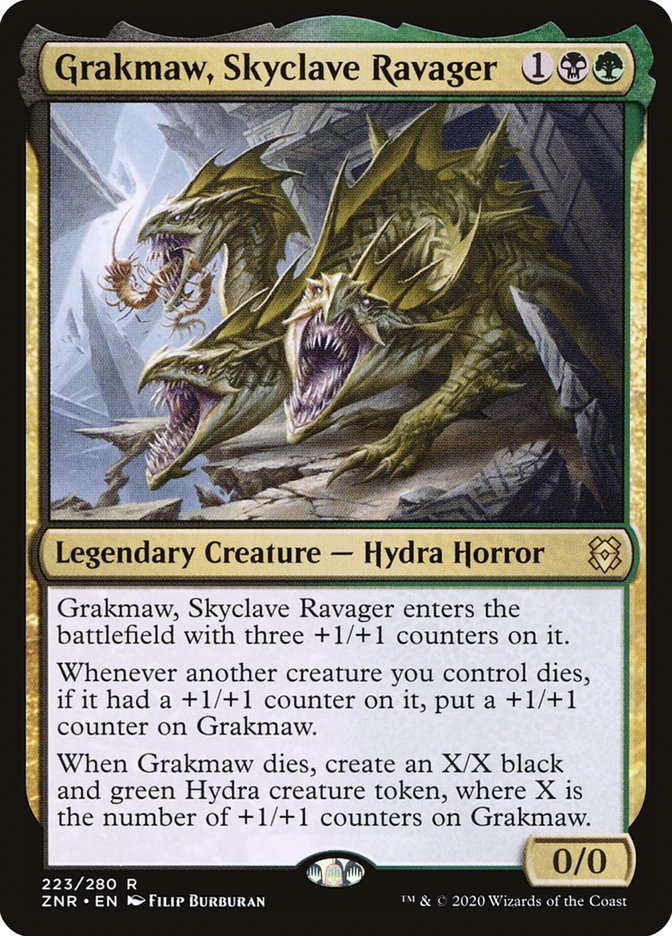 Grakmaw, Skyclave Ravager 223 (Zendikar Rising)  - Foil | Good Games Adelaide SA