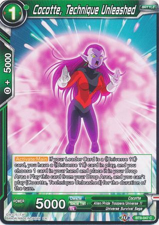 Cocotte, Technique Unleashed [BT9-047] | Good Games Adelaide SA
