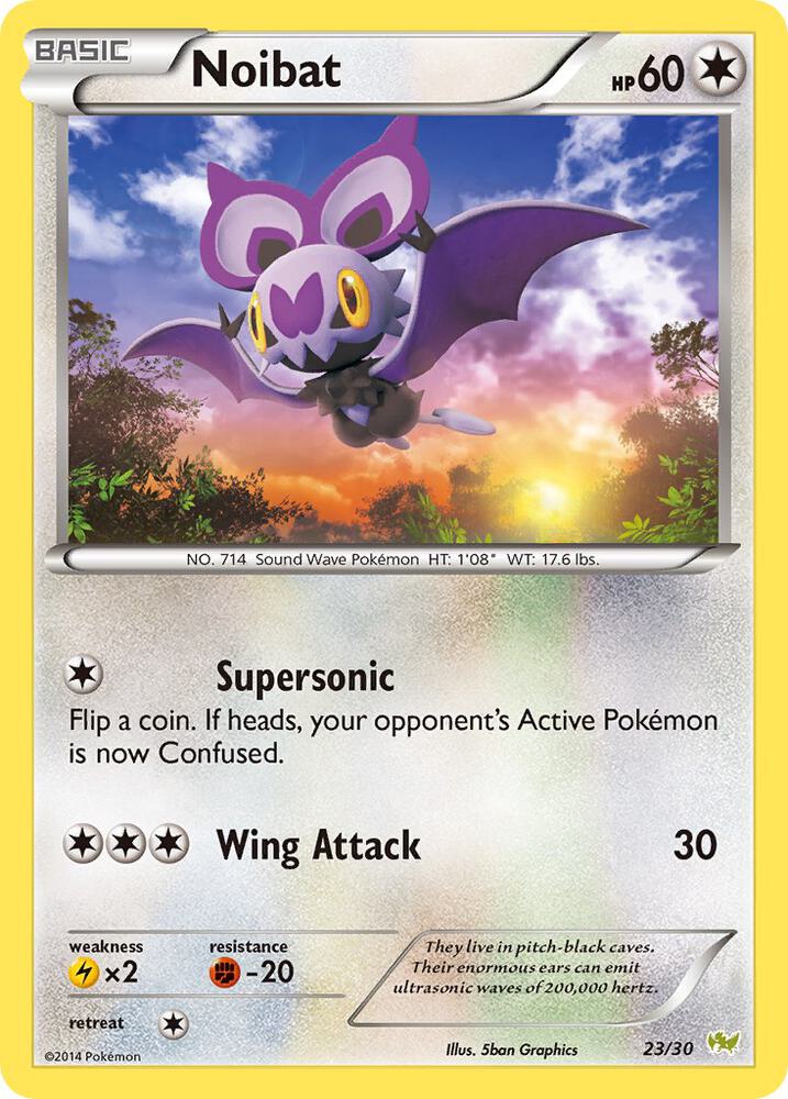 Noibat 23 12/30 (XY Trainer Kit: Sylveon & Noivern)  | Good Games Adelaide SA