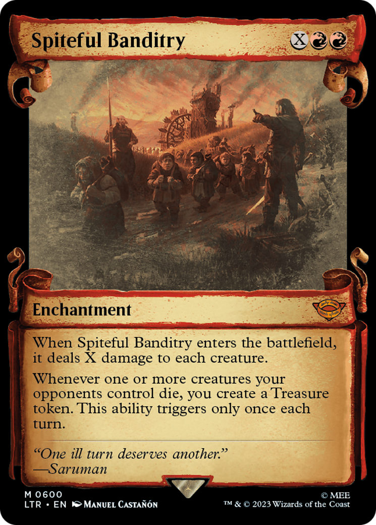 Spiteful Banditry [The Lord of the Rings: Tales of Middle-Earth Showcase Scrolls] | Good Games Adelaide SA