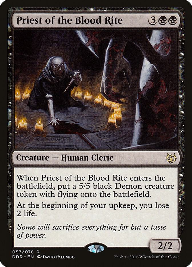 Priest of the Blood Rite 57 (Duel Decks: Nissa vs. Ob Nixilis)  | Good Games Adelaide SA