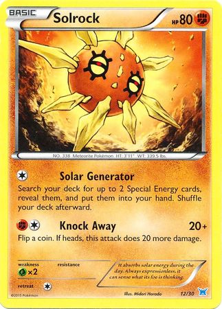 Solrock (12/30) [XY: Trainer Kit 2 - Latios] | Good Games Adelaide SA
