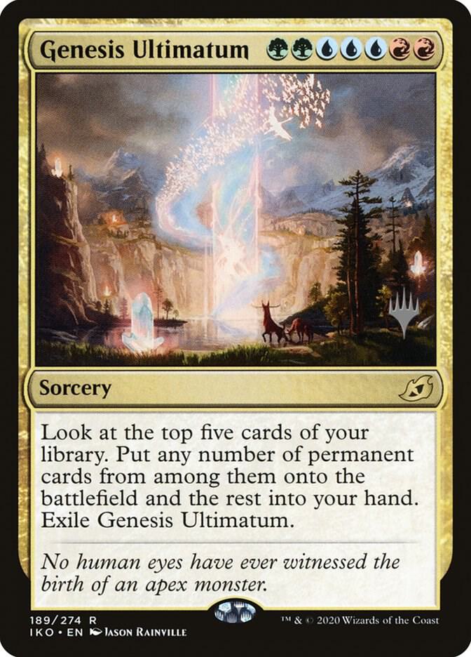 Genesis Ultimatum 189 (Promo Pack: Ikoria)  - Foil | Good Games Adelaide SA