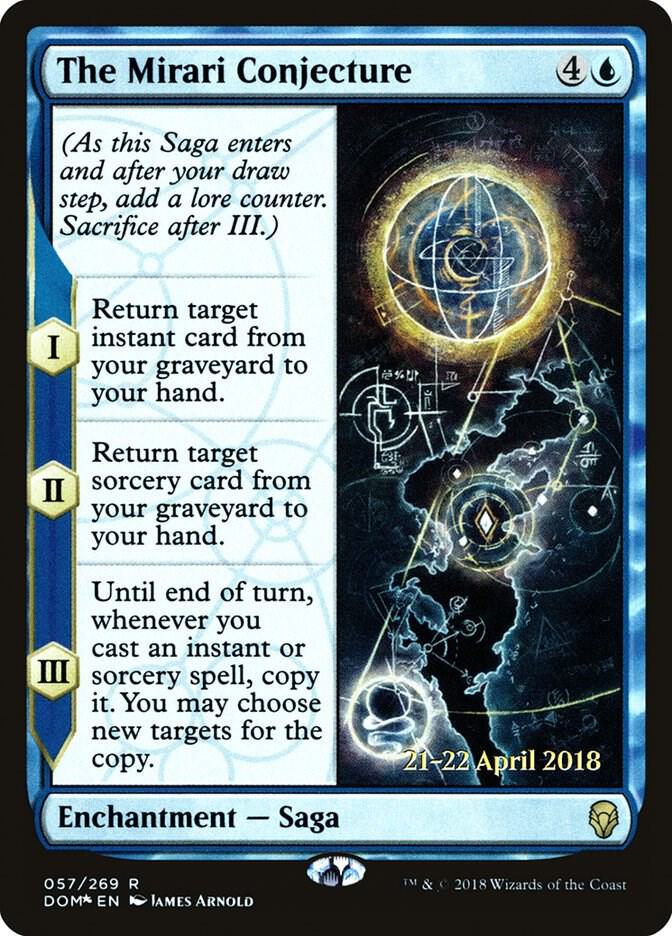 The Mirari Conjecture 57 (Prerelease Cards)  - Foil | Good Games Adelaide SA