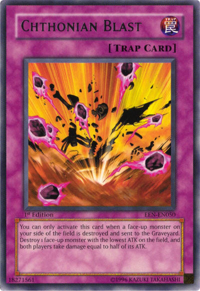 Chthonian Blast [EEN-EN050] Rare | Good Games Adelaide SA
