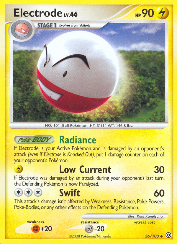 Electrode (36/100) [Diamond & Pearl: Stormfront] | Good Games Adelaide SA