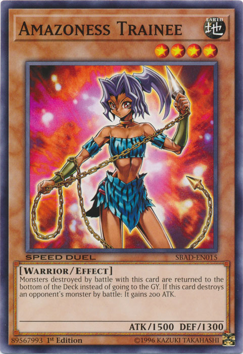 Amazoness Trainee [SBAD-EN015] Common | Good Games Adelaide SA