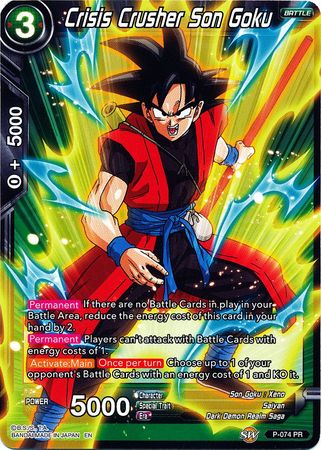 Crisis Crusher Son Goku (Alternate Art) [P-074] | Good Games Adelaide SA