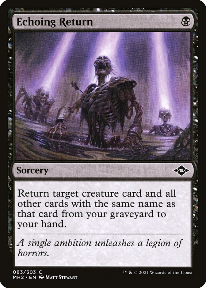 Echoing Return 83 (Modern Horizons 2)  - Foil | Good Games Adelaide SA
