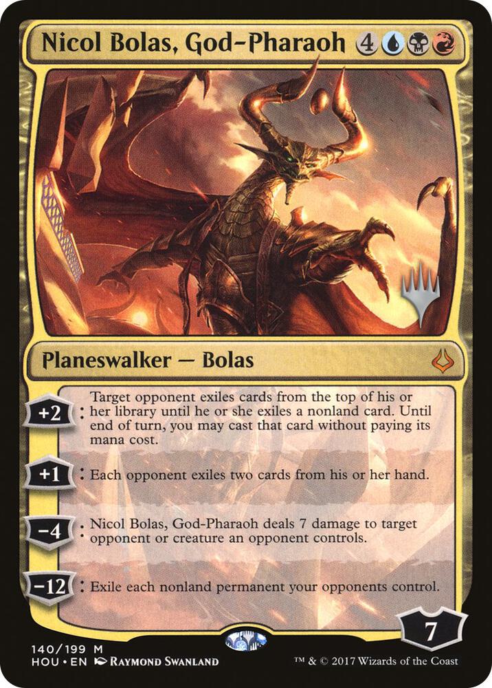 Nicol Bolas God Pharaoh 140 (Promo Pack: Strixhaven)  - Foil | Good Games Adelaide SA