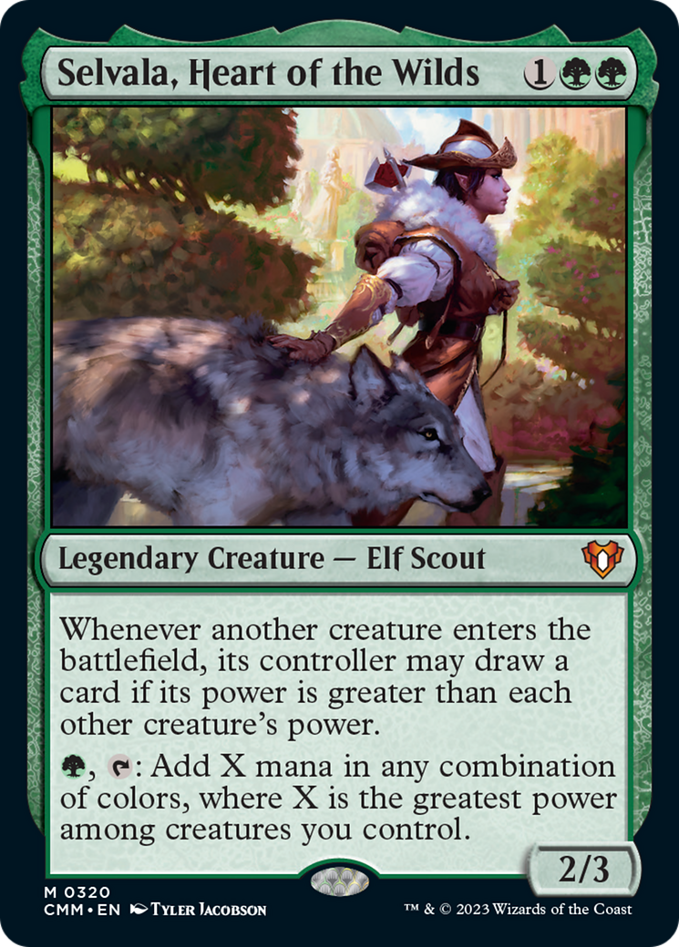 Selvala, Heart of the Wilds [Commander Masters] | Good Games Adelaide SA