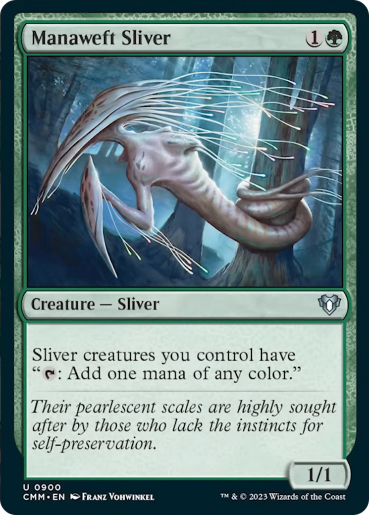 Manaweft Sliver [Commander Masters] | Good Games Adelaide SA
