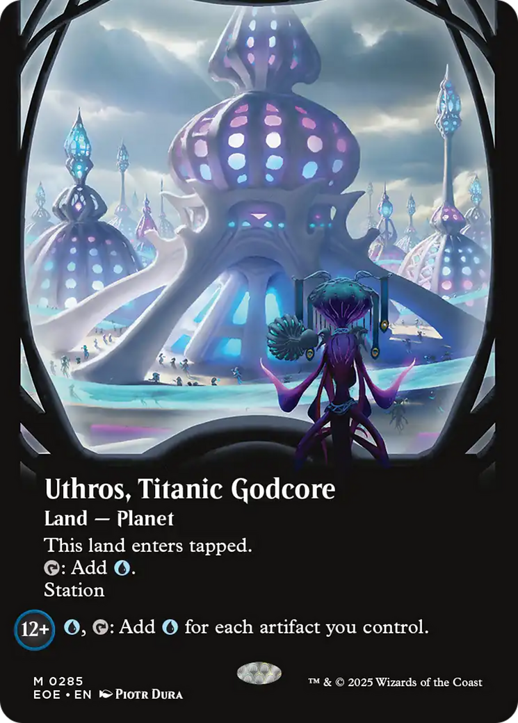 Uthros, Titanic Godcore (Borderless) [Edge of Eternities] | Good Games Adelaide SA