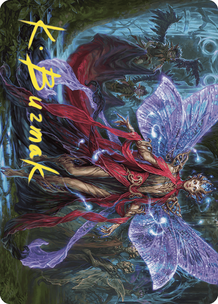 Tegwyll, Duke of Splendor Art Card (Gold-Stamped Signature) [Wilds of Eldraine Art Series] | Good Games Adelaide SA