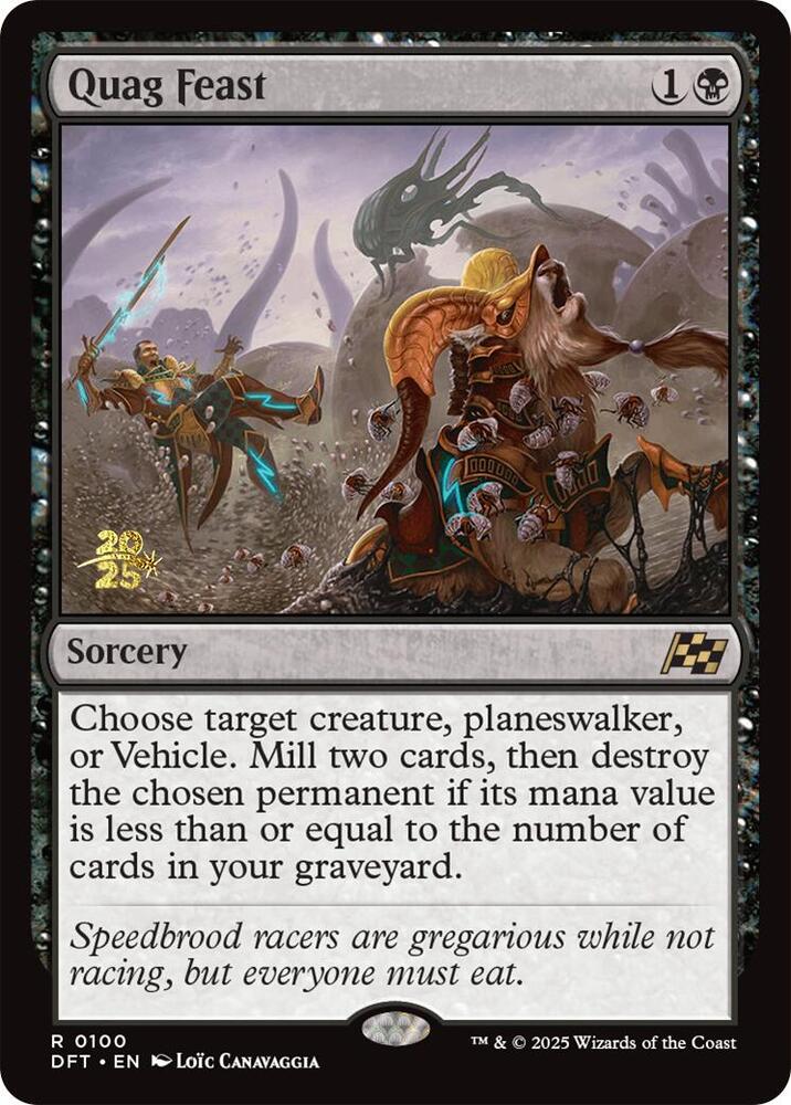 Quag Feast 100 (Prerelease Cards)  - Foil | Good Games Adelaide SA
