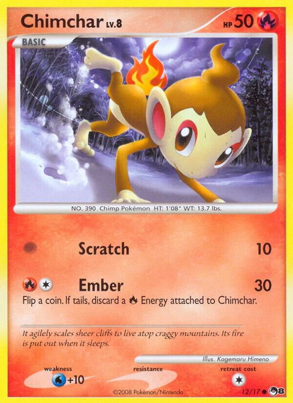 Chimchar 012/017 (POP Series 8)  | Good Games Adelaide SA