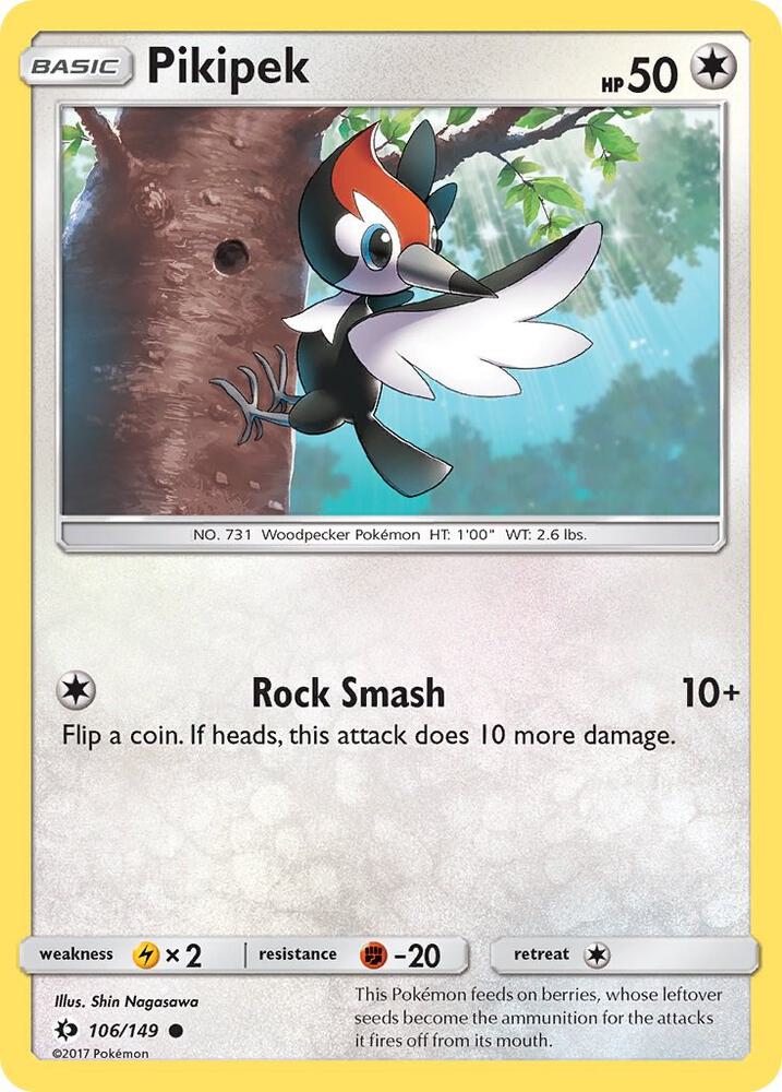 Pikipek 106/149 (SM Base Set)  | Good Games Adelaide SA