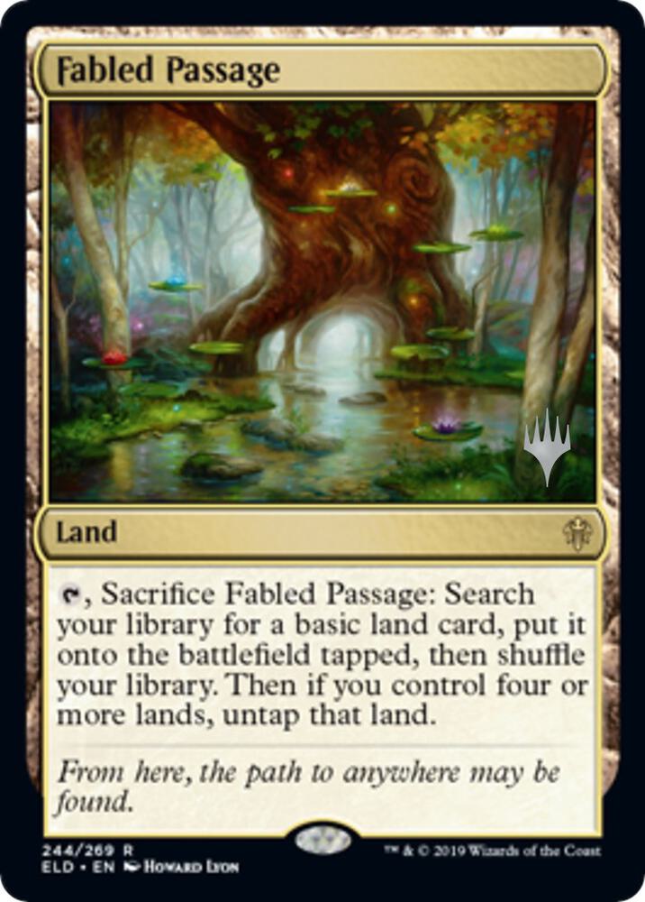 Fabled Passage 244 (Promo Pack: Throne of Eldraine)  - Foil | Good Games Adelaide SA