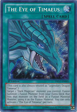 The Eye of Timaeus [DRLG-EN005] Secret Rare | Good Games Adelaide SA