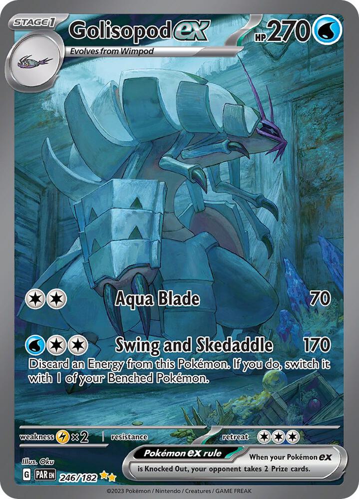 Golisopod ex 246/182 (SV04: Paradox Rift)  - Holofoil | Good Games Adelaide SA