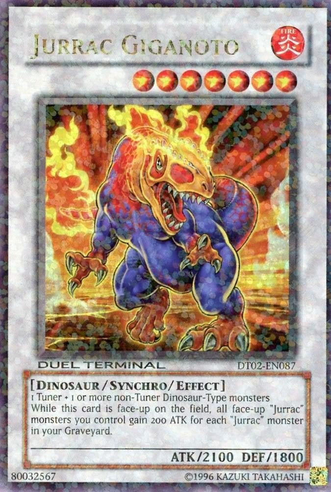 Jurrac Giganoto [DT02-EN087] Ultra Rare | Good Games Adelaide SA