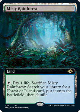 Misty Rainforest (Extended) [Modern Horizons 2] | Good Games Adelaide SA