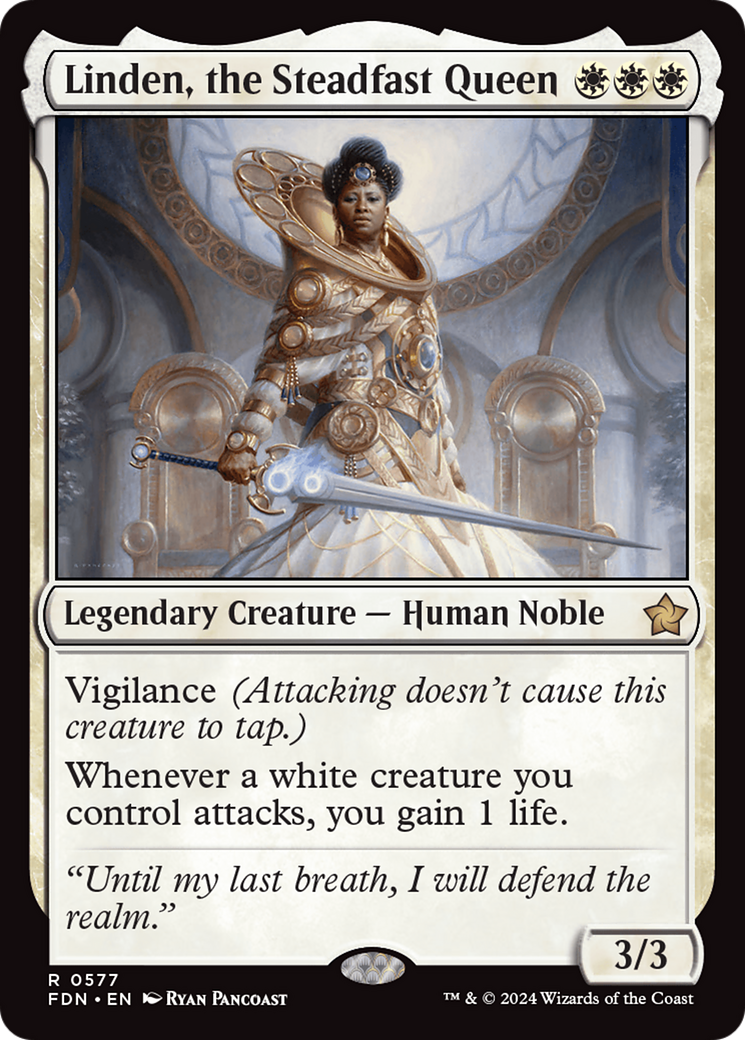 Linden, the Steadfast Queen [Foundations] | Good Games Adelaide SA