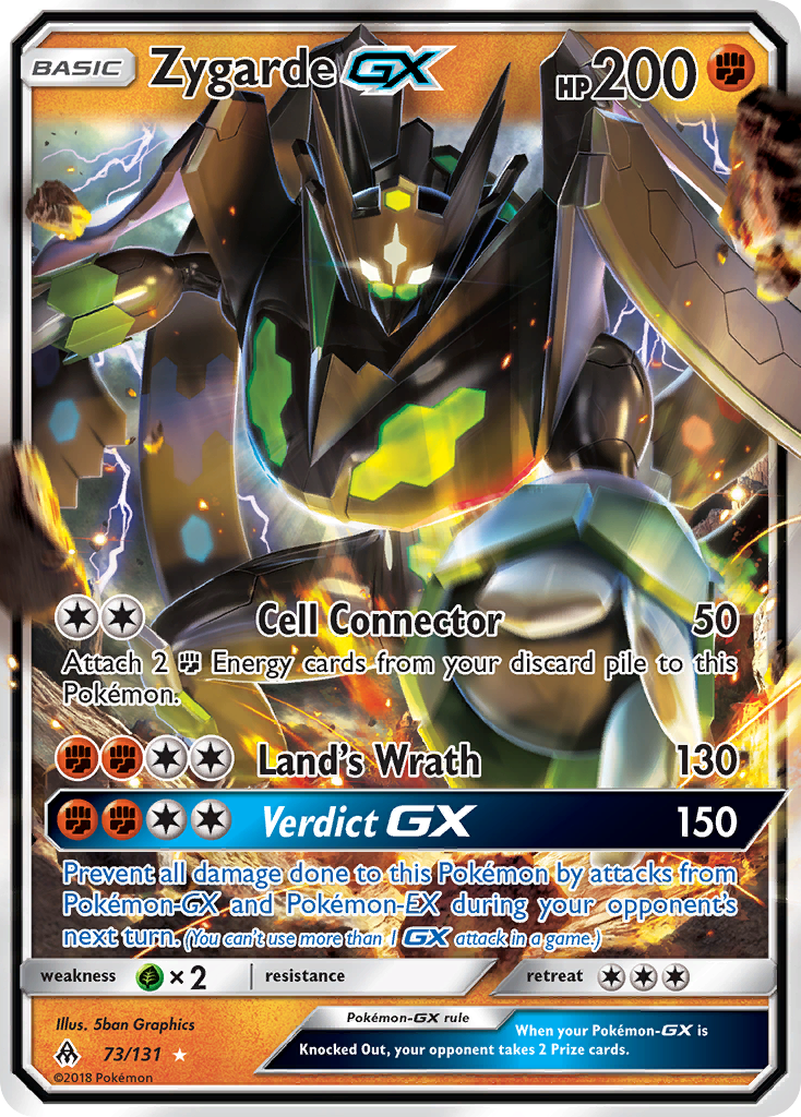 Zygarde GX (73/131) [Sun & Moon: Forbidden Light] | Good Games Adelaide SA