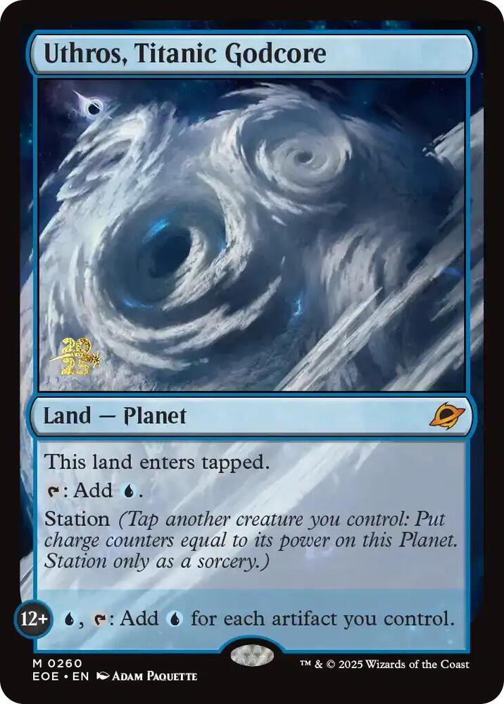 Uthros Titanic Godcore 260 (Prerelease Cards)  - Foil | Good Games Adelaide SA