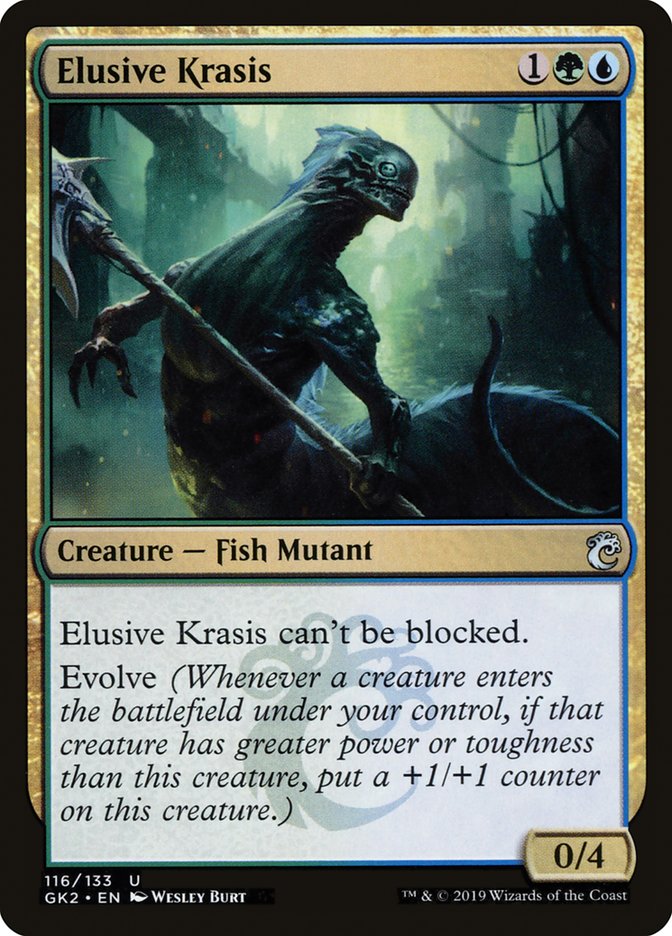 Elusive Krasis [Ravnica Allegiance Guild Kit] | Good Games Adelaide SA