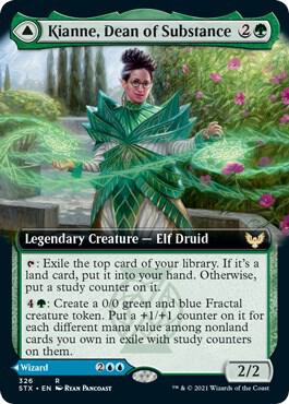 Kianne Dean of Substance Extended Art 326 (Strixhaven: School of Mages)  - Foil | Good Games Adelaide SA