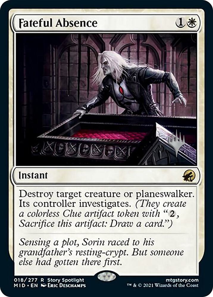 Fateful Absence 18 (Promo Pack: Innistrad: Midnight Hunt)  | Good Games Adelaide SA